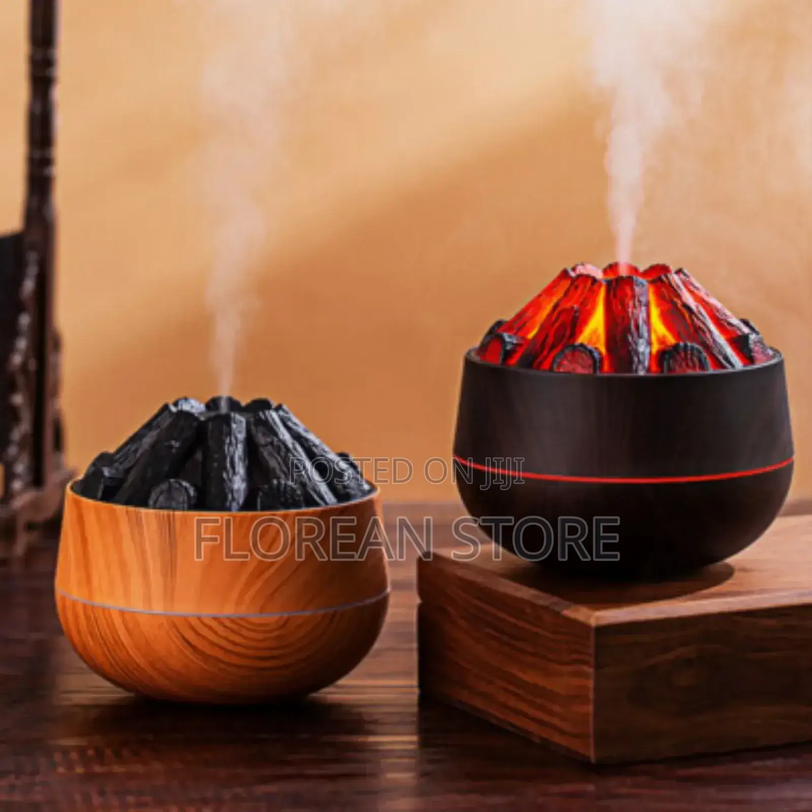 Charcoal Fire Humidifier Diffuser