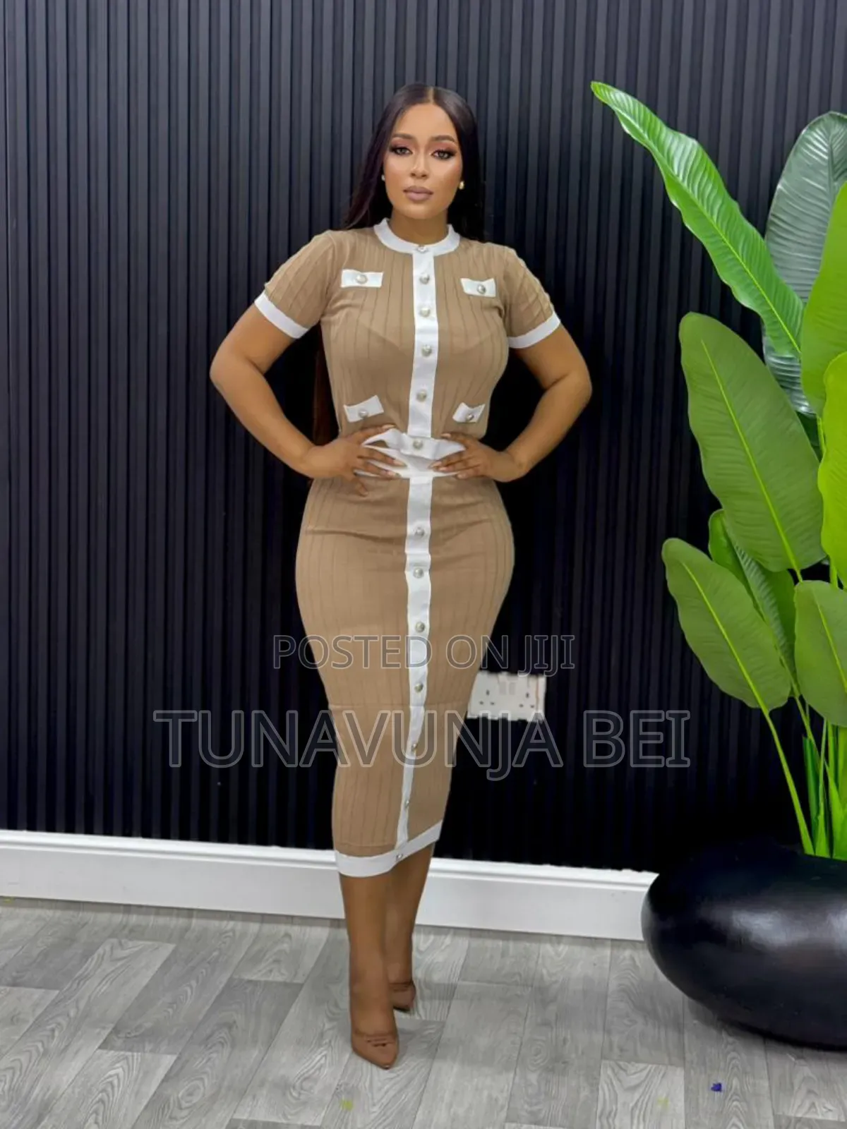 Sweater Material Dresses