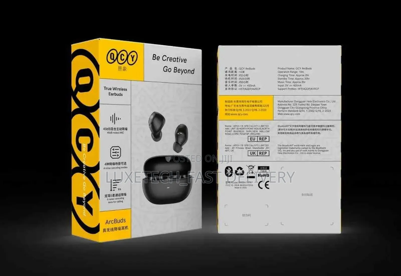 Qcy Arcbuds Ht07 Anc True Wireless Earbuds