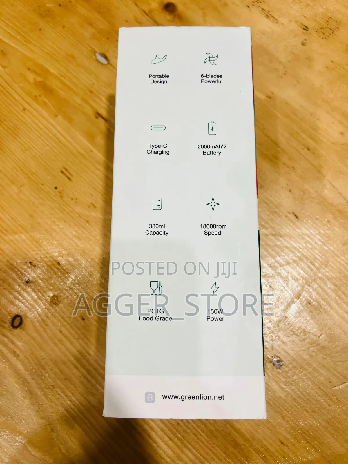 Green Lion Blend Mate Blender Rechargeable