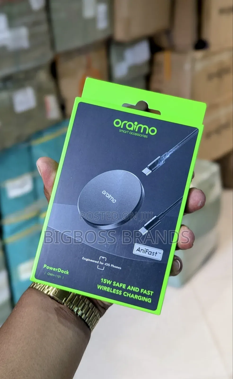 Oraimo Wireless Charger 15w