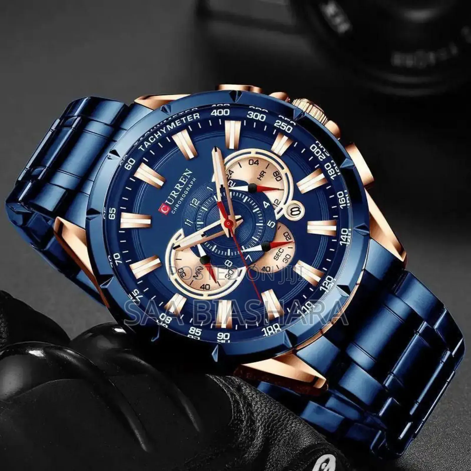 Curren 8395 Fashios Quartz Watch Blue