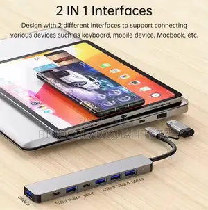 8-in-1 Usb Multiport Hub