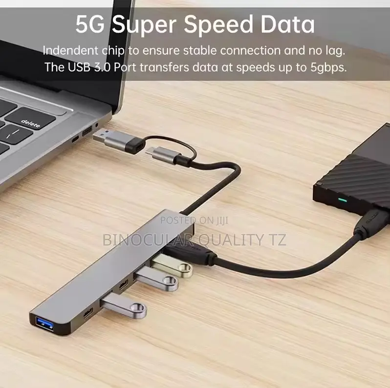 8-in-1 Usb Multiport Hub