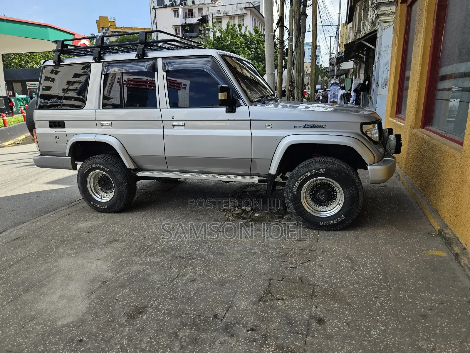 Toyota Land Cruiser Prado 2000 Silver