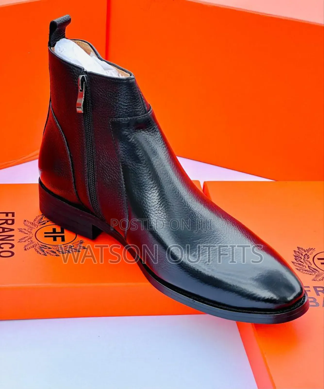 Men's Most Classical Leather Boots New and Pure Materials