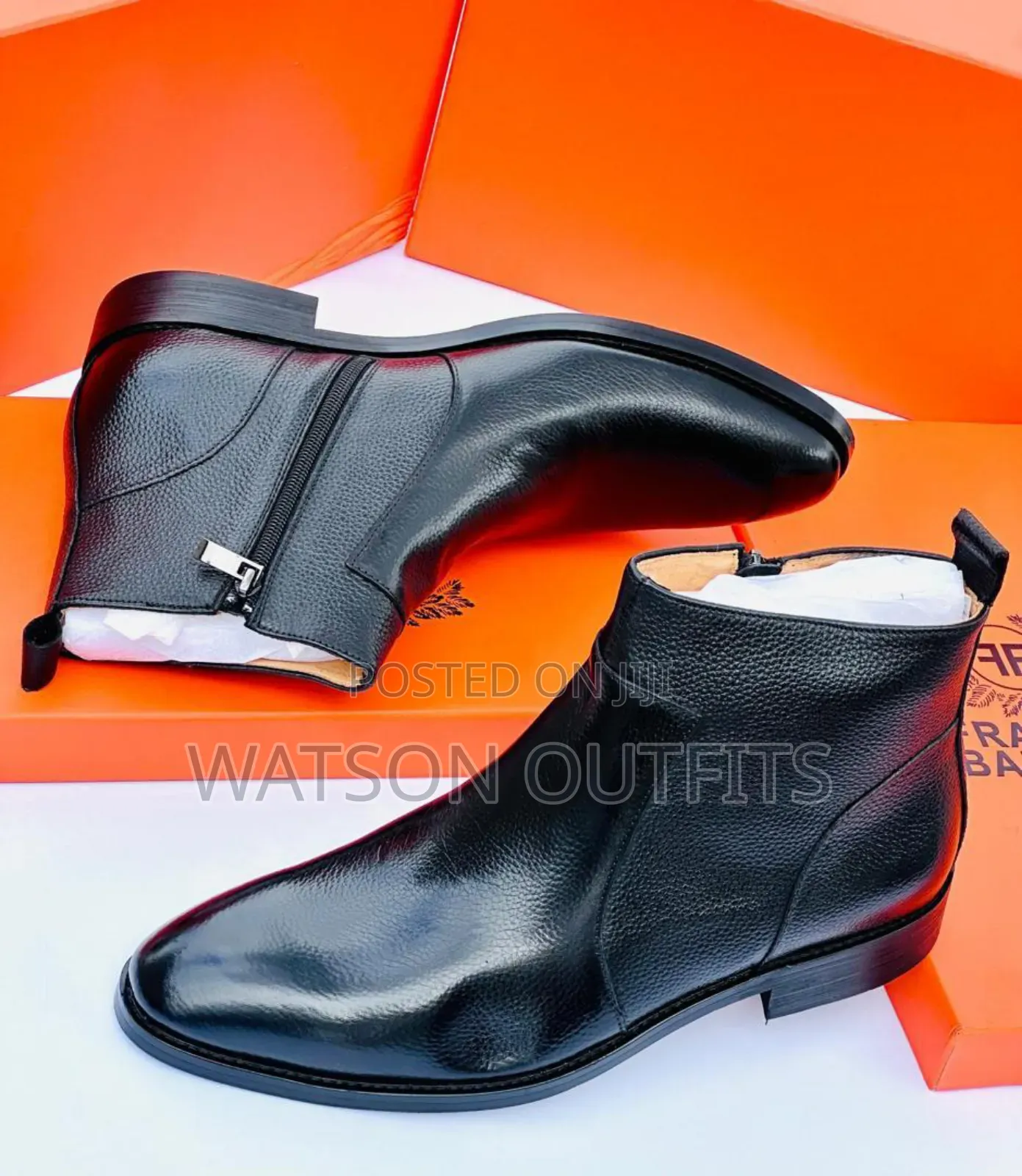 Men's Most Classical Leather Boots New and Pure Materials