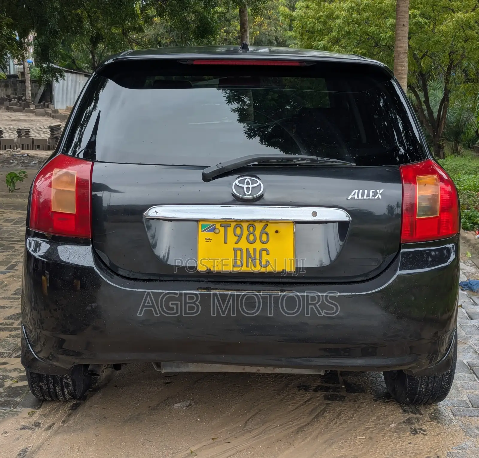 Toyota Allex 2003 Black