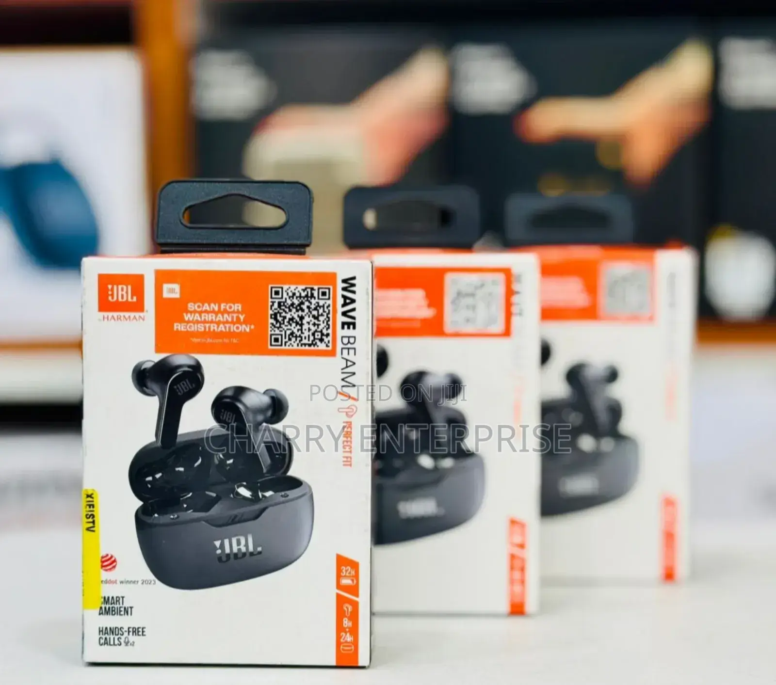 Original JBL Vibe Wave Beam True Wireless Earbuds Deep Bass