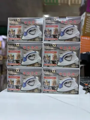 Portable, Fast Steam Iron Designed for Travel and Home Use