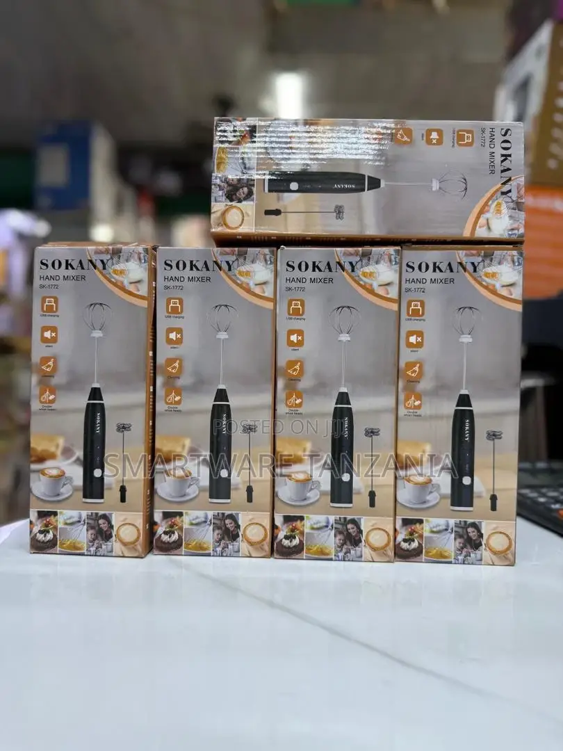 Sokany Daily Handheld Milk Frother 3 Speeds Rechargeable