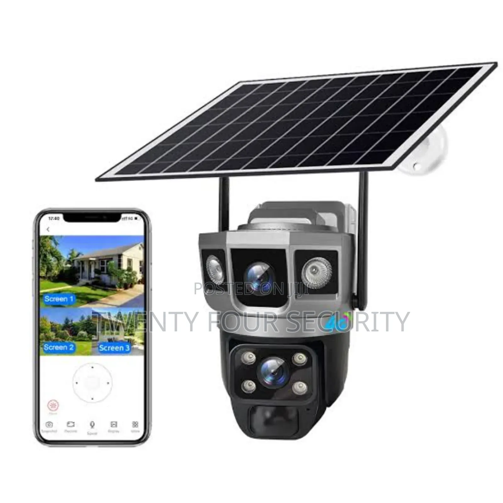 4g Wifi Solar Camera 2/3views