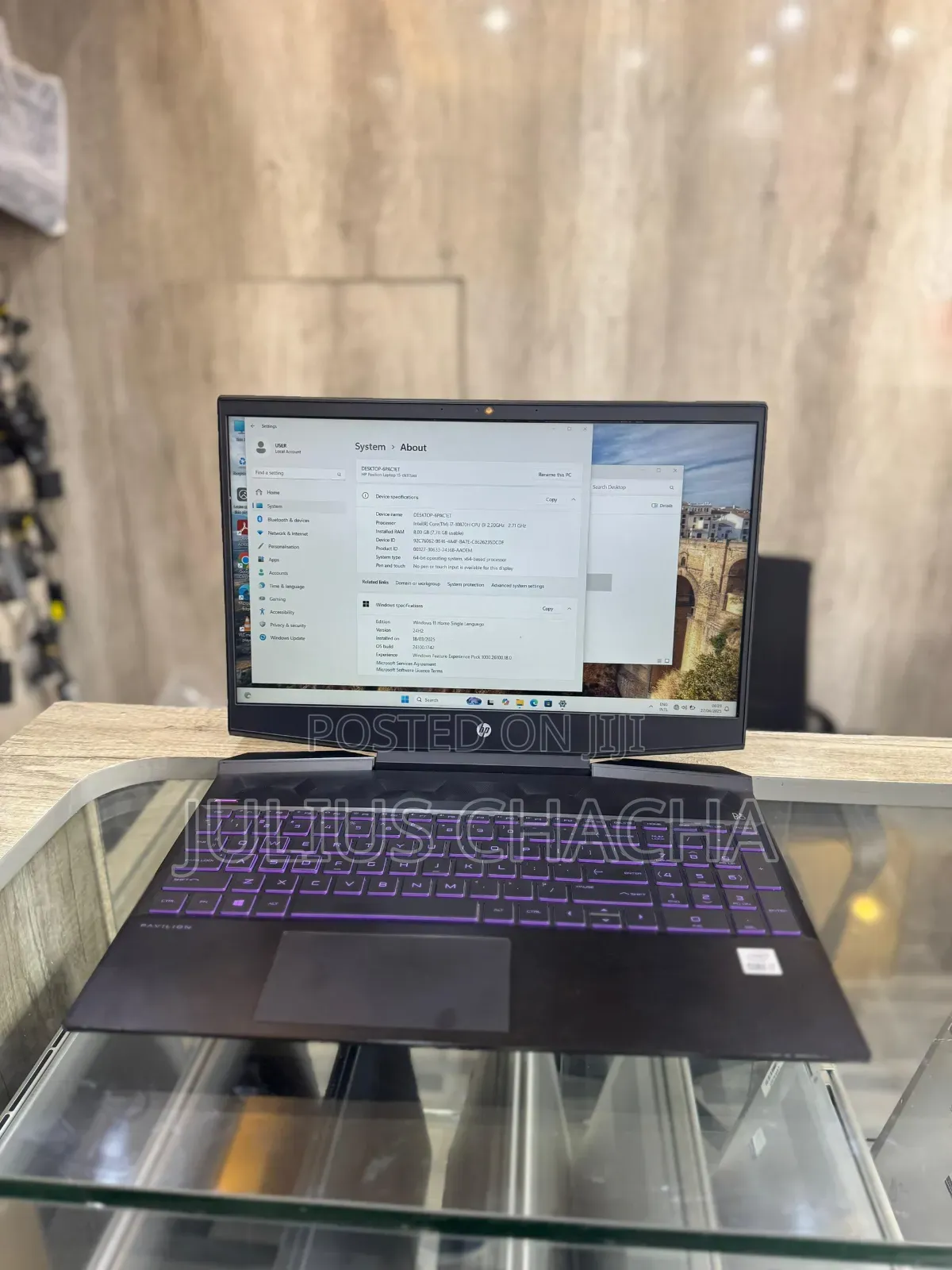Laptop HP 15 8GB Intel Core I7 SSD 256GB