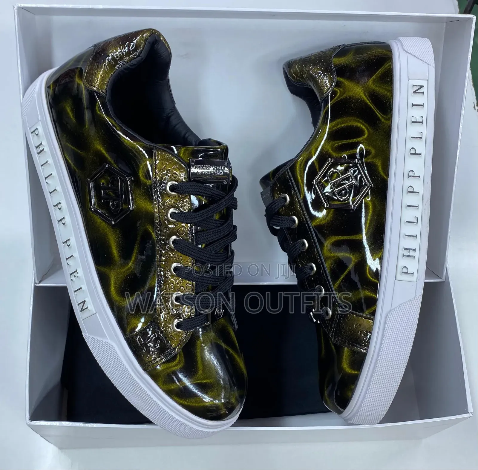 Men's Multicolour Philipp Plein New and Original Shoes