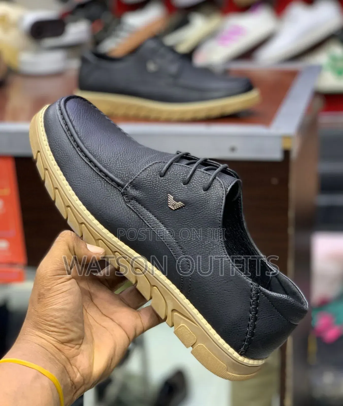 Makiss Brand Men's Leather Shoes Pure New and Original