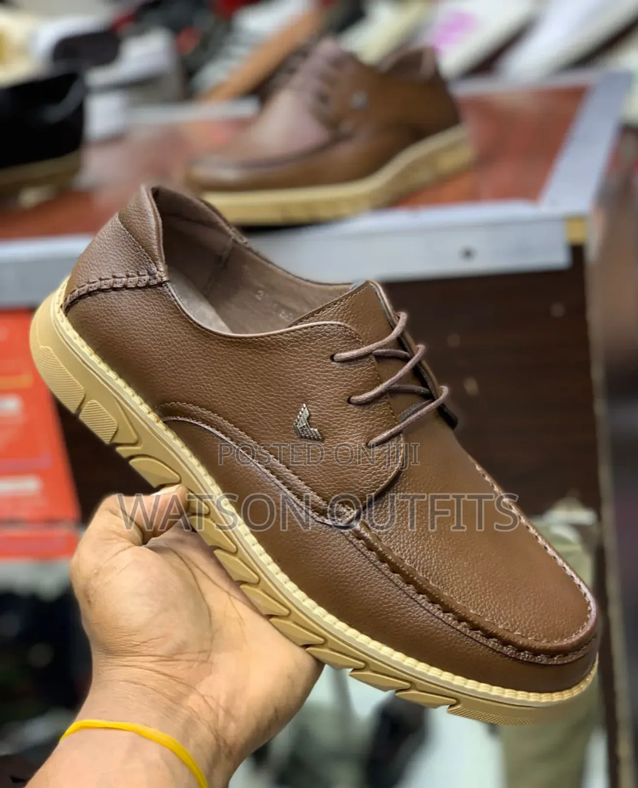 Makiss Brand Men's Leather Shoes Pure New and Original