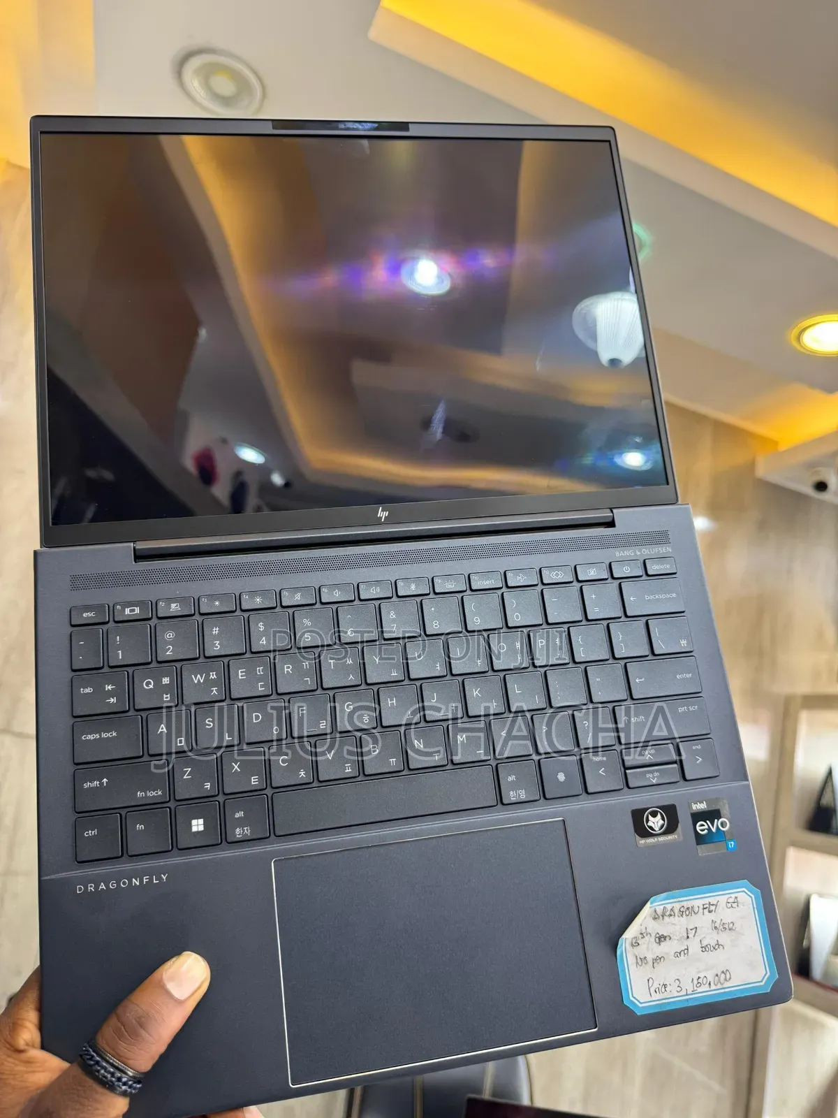 New Laptop HP Elite Dragonfly G4 16GB Intel Core i7 SSD 512GB