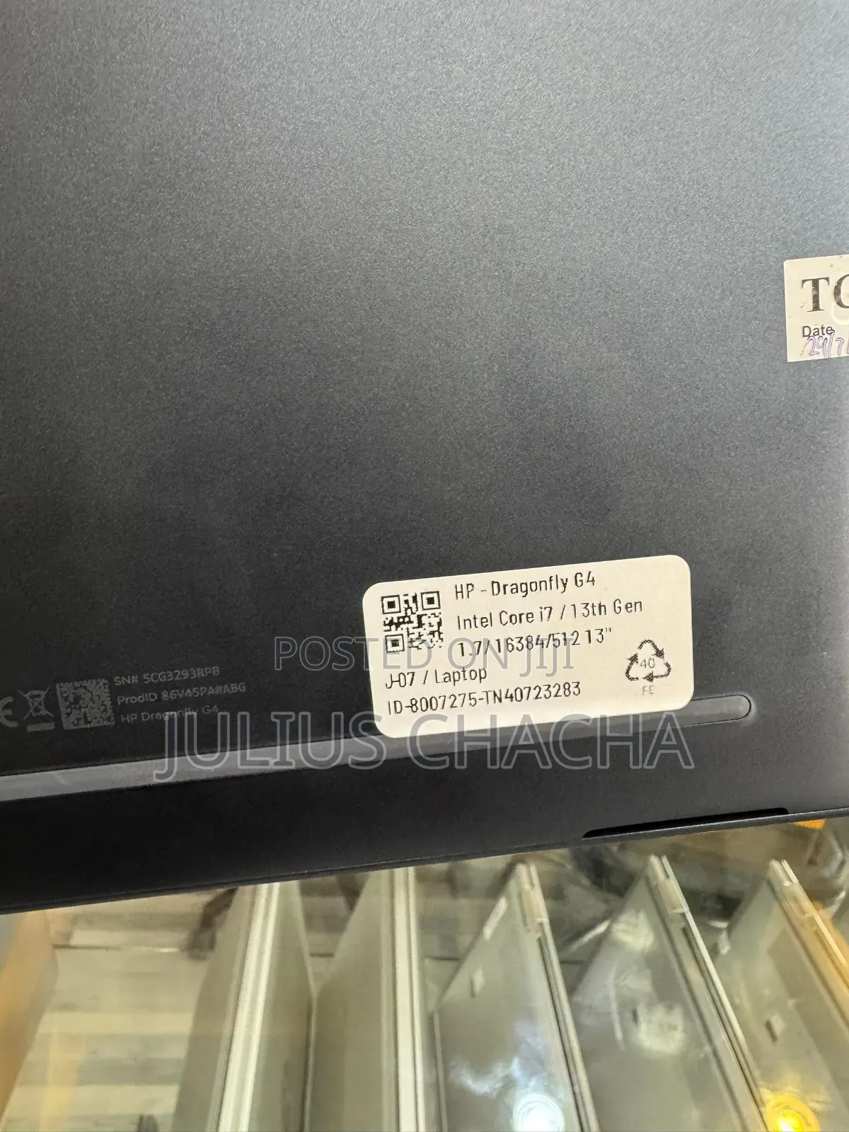 New Laptop HP Elite Dragonfly G4 16GB Intel Core i7 SSD 512GB