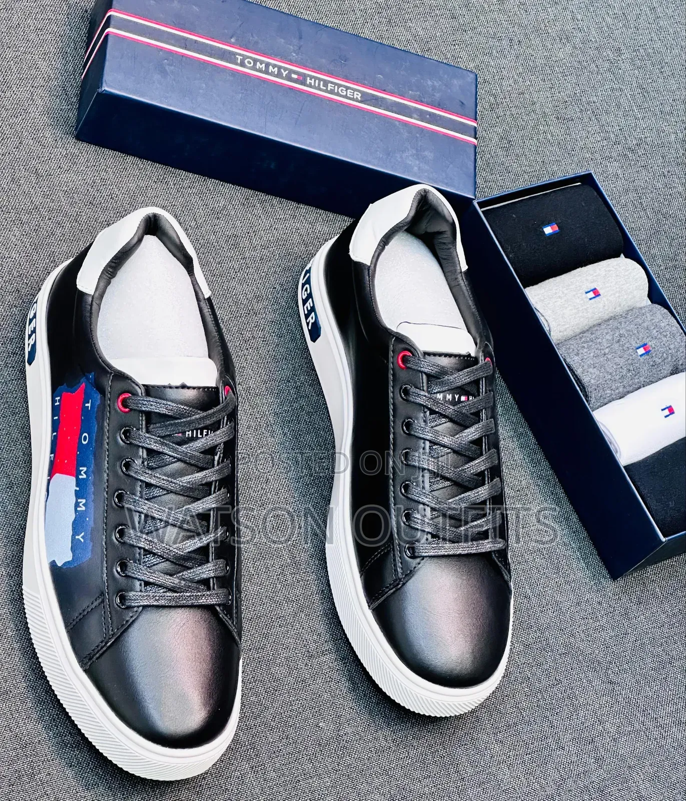 Men's Tommy Hilfiger Leather Shoes