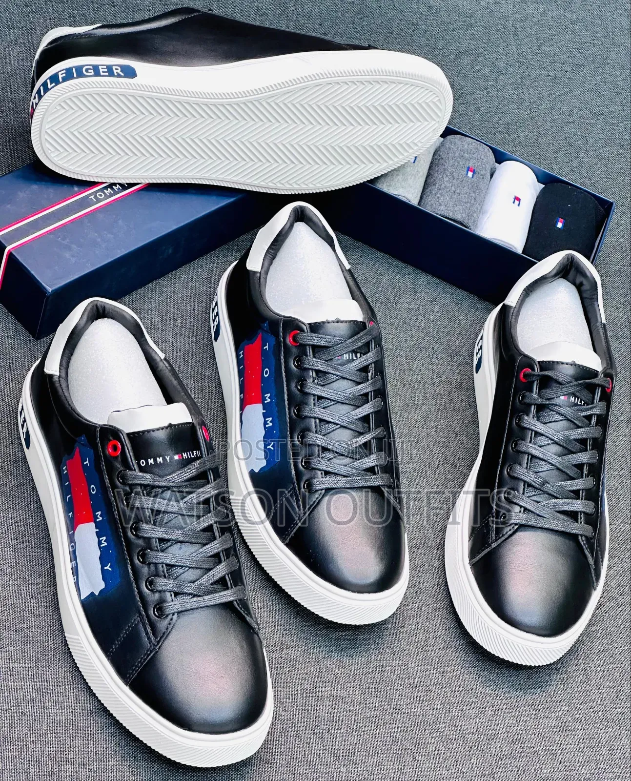 Men's Tommy Hilfiger Leather Shoes