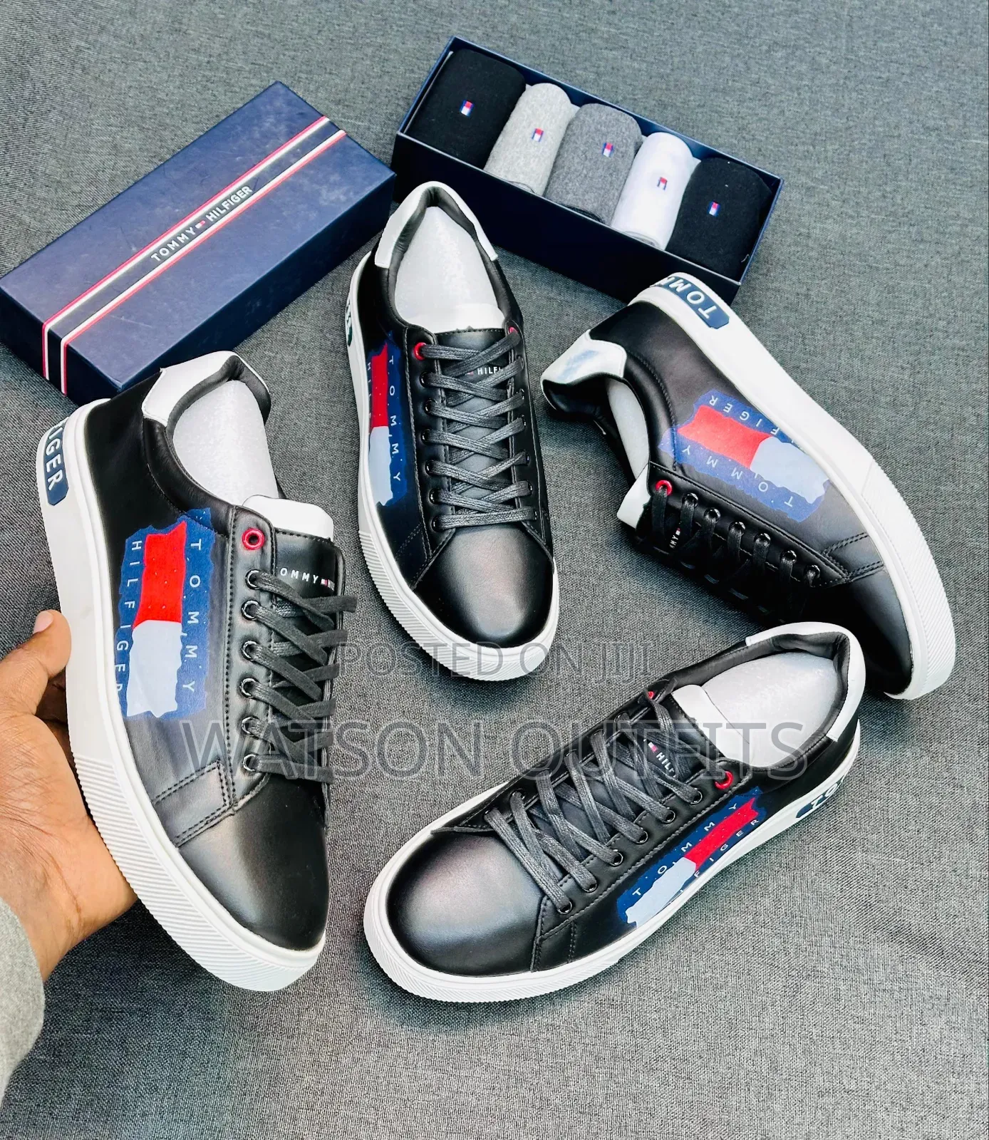Men's Tommy Hilfiger Leather Shoes