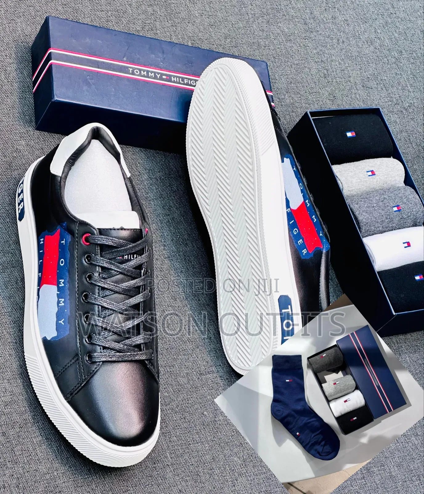 Men's Tommy Hilfiger Leather Shoes