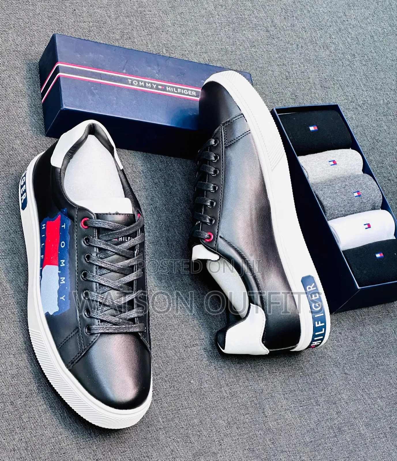 Men's Tommy Hilfiger Leather Shoes