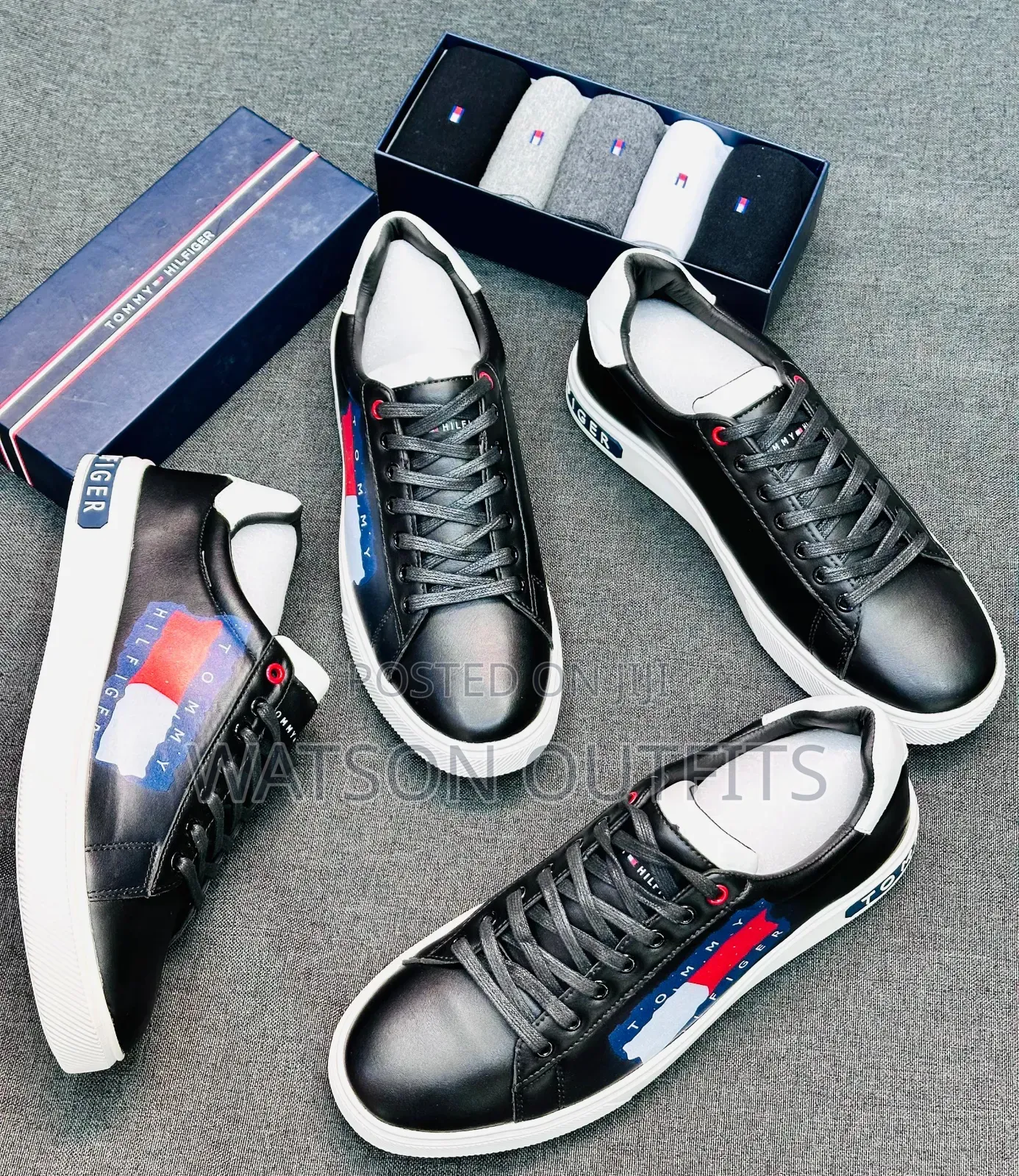 Men's Tommy Hilfiger Leather Shoes