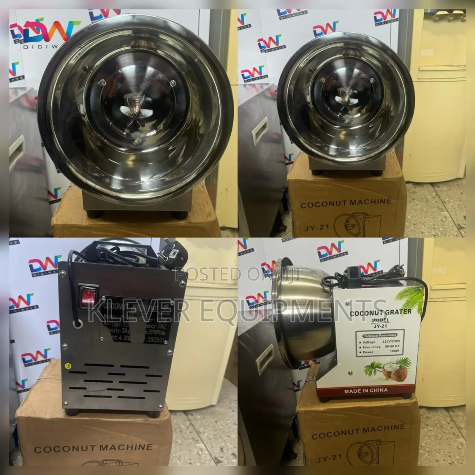 Coconut Scrapper Machine 35kg/Hr