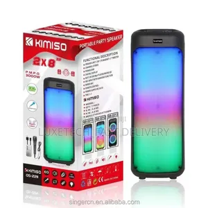 Rechargeable Speaker With Wired Mic