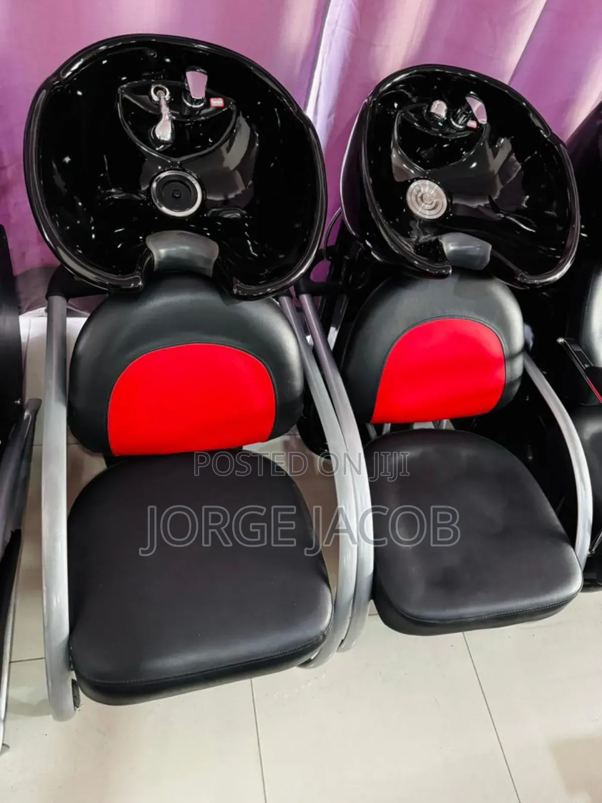Hair Wash Basins or Shampoo in Hair Salons or Barber Shops.