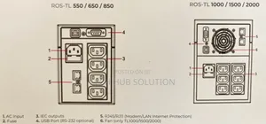 Ups 850va Rosso