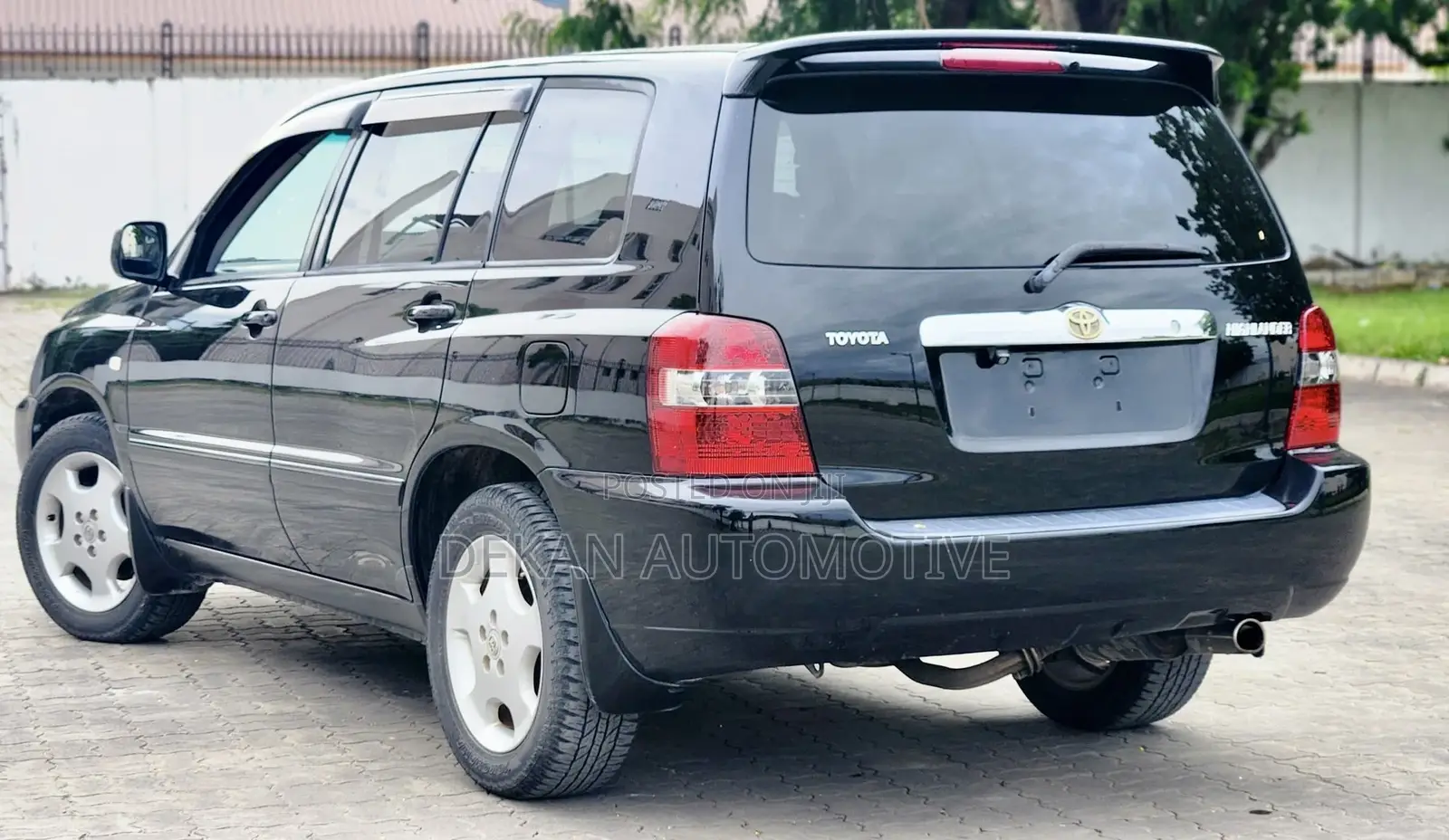 Toyota Kluger 2006 Black