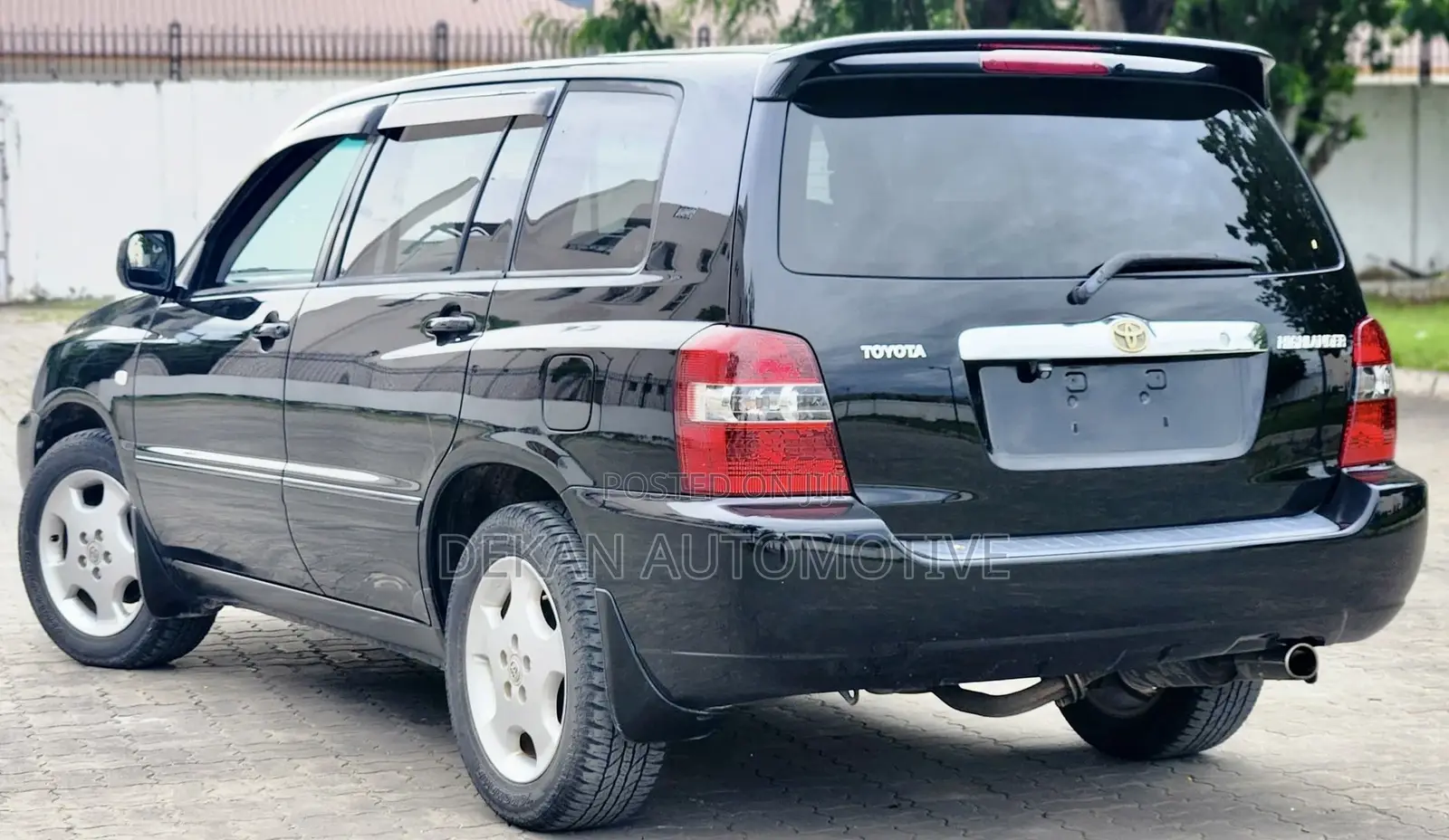 Toyota Kluger 2006 Black