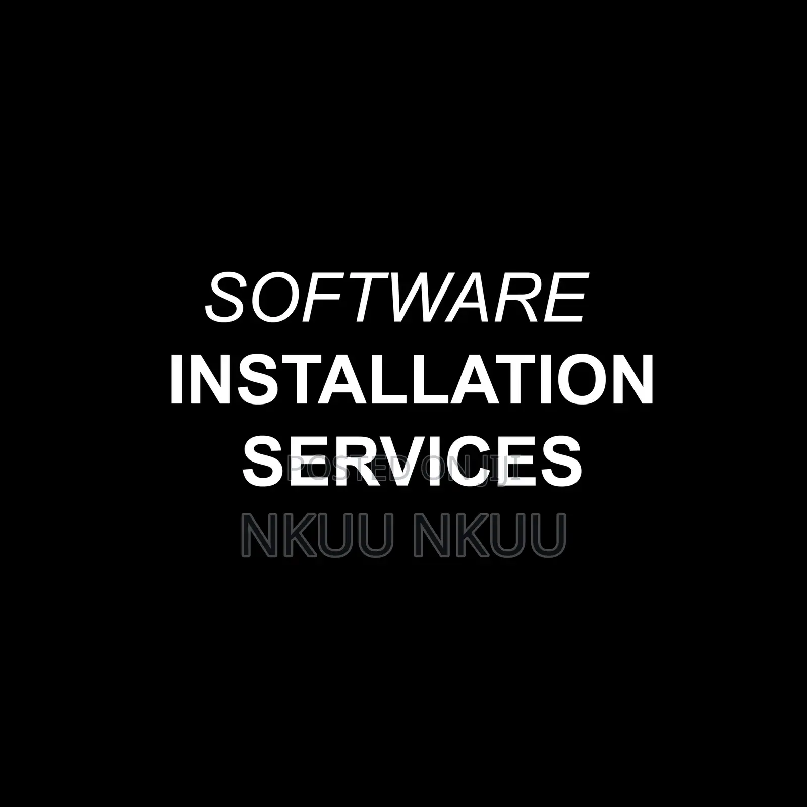 Software Installation Services