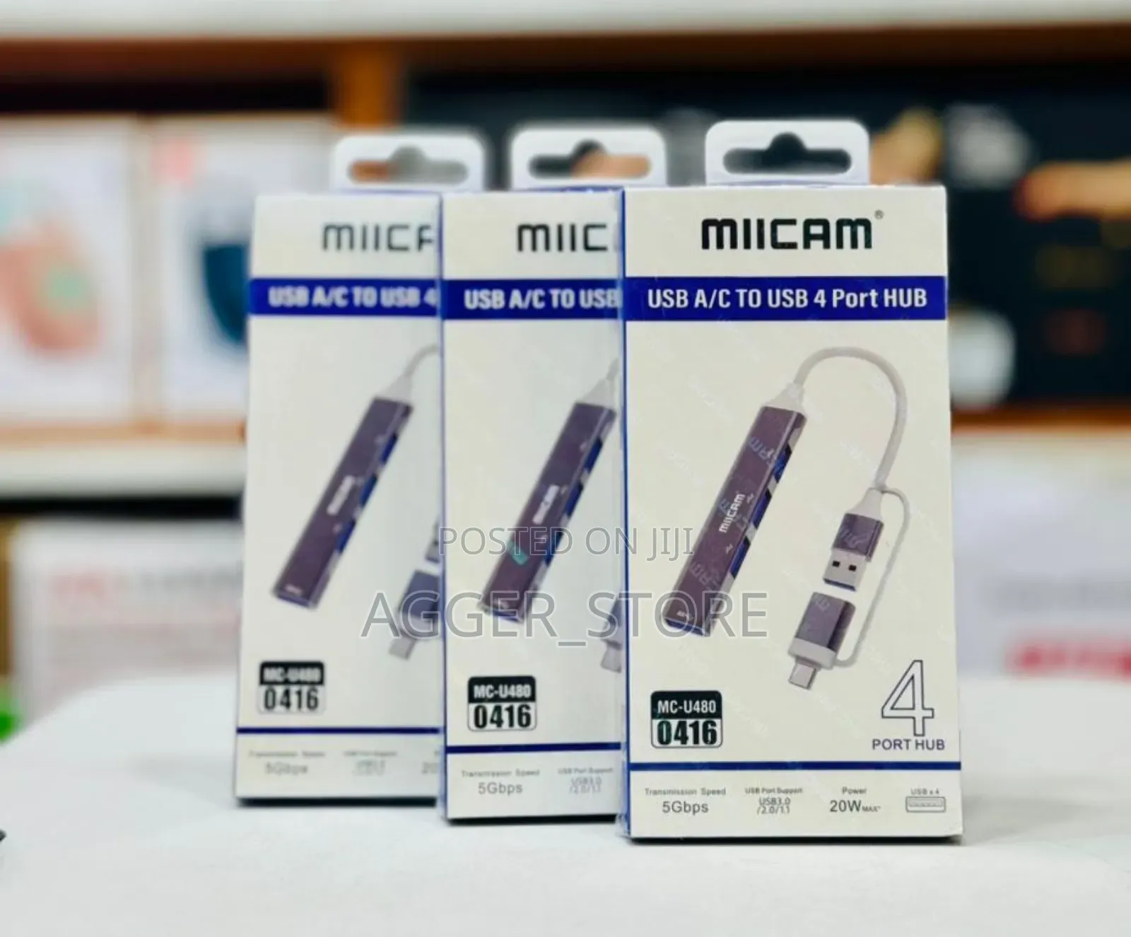 Miicam Type C/ Usb Hub 5 Port