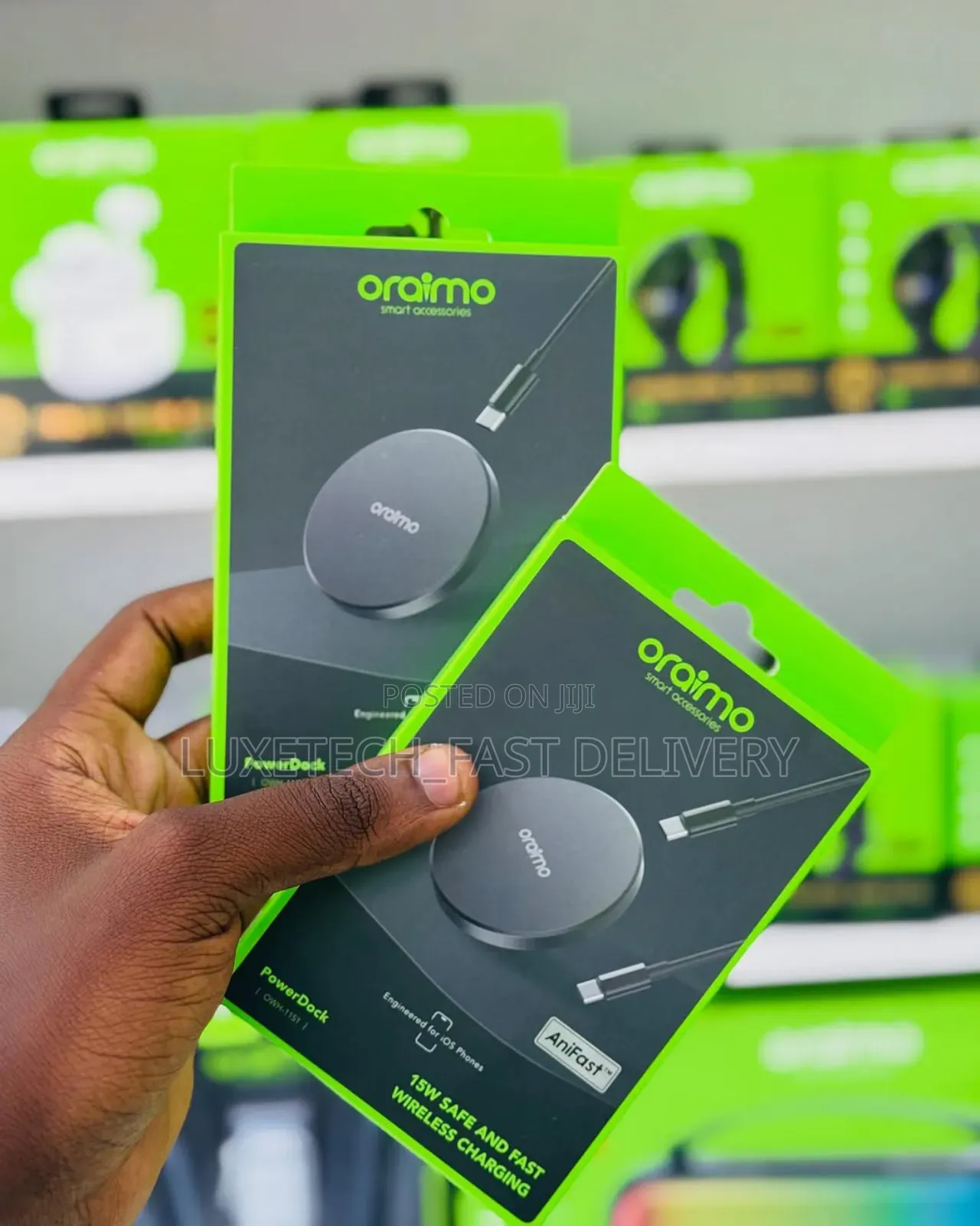 Oraimo Powerdock 15w Magnetic Wireless Charging Pad