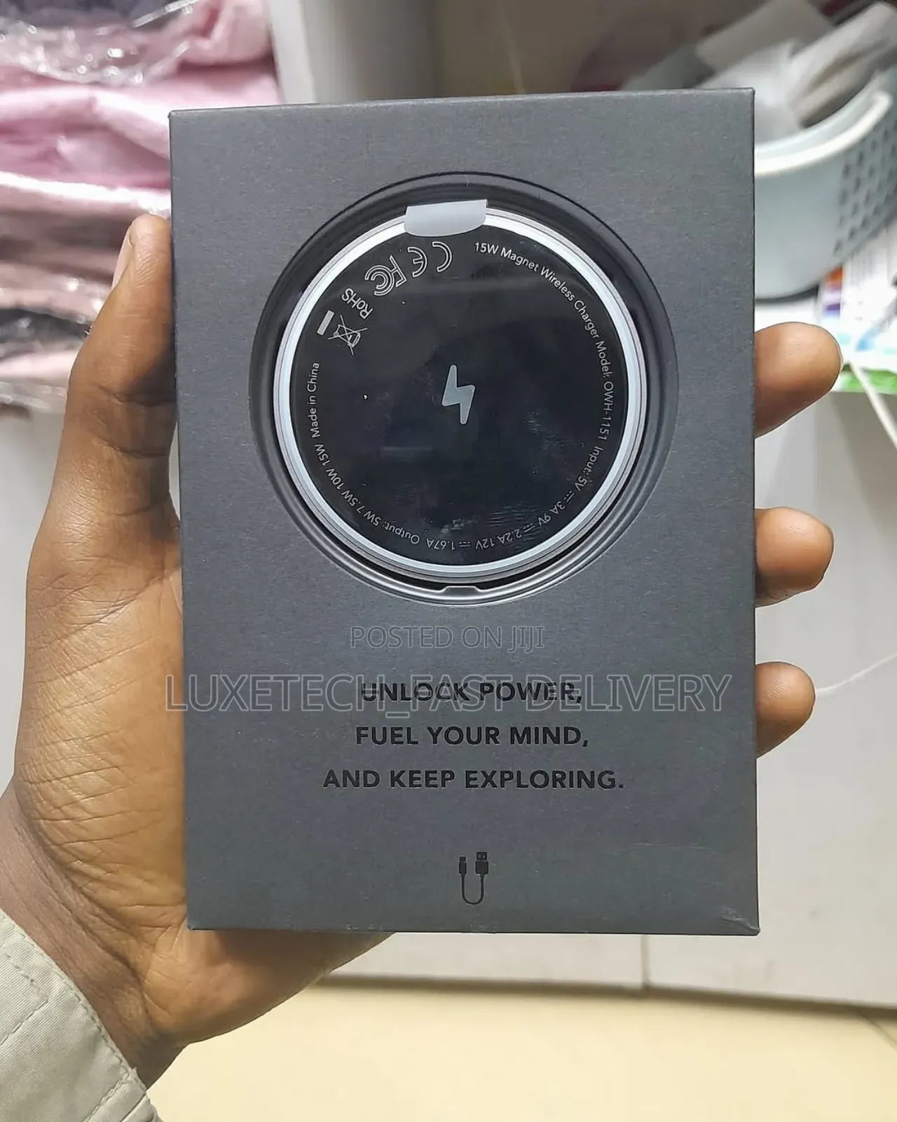 Oraimo Powerdock 15w Magnetic Wireless Charging Pad