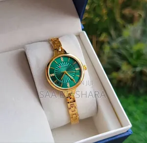 Curren 9097l Ladies Quartz Watch Gold and Green
