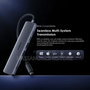 Oraimo Powertrans Usb-C Hub 7-in-1 Multi-Functional Adapter