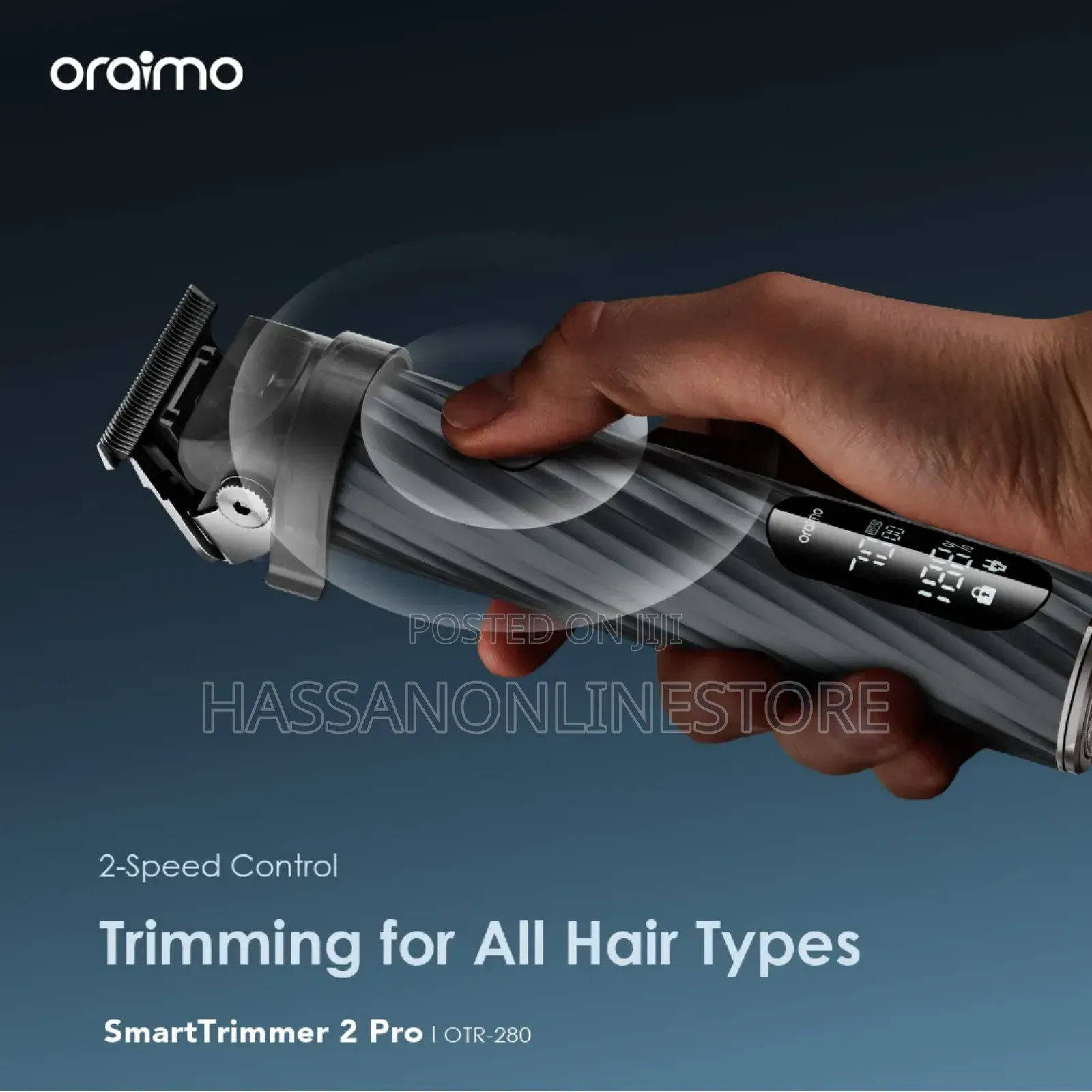Oraimo Smarttrimmer 2 Pro 7000rpm Powerful Trimmer