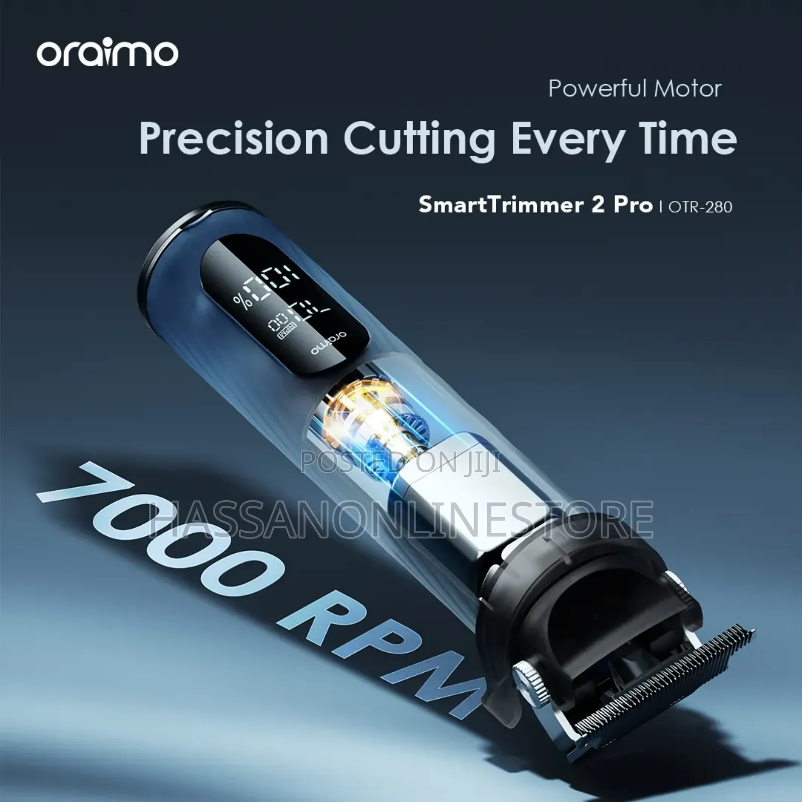 Oraimo Smarttrimmer 2 Pro 7000rpm Powerful Trimmer
