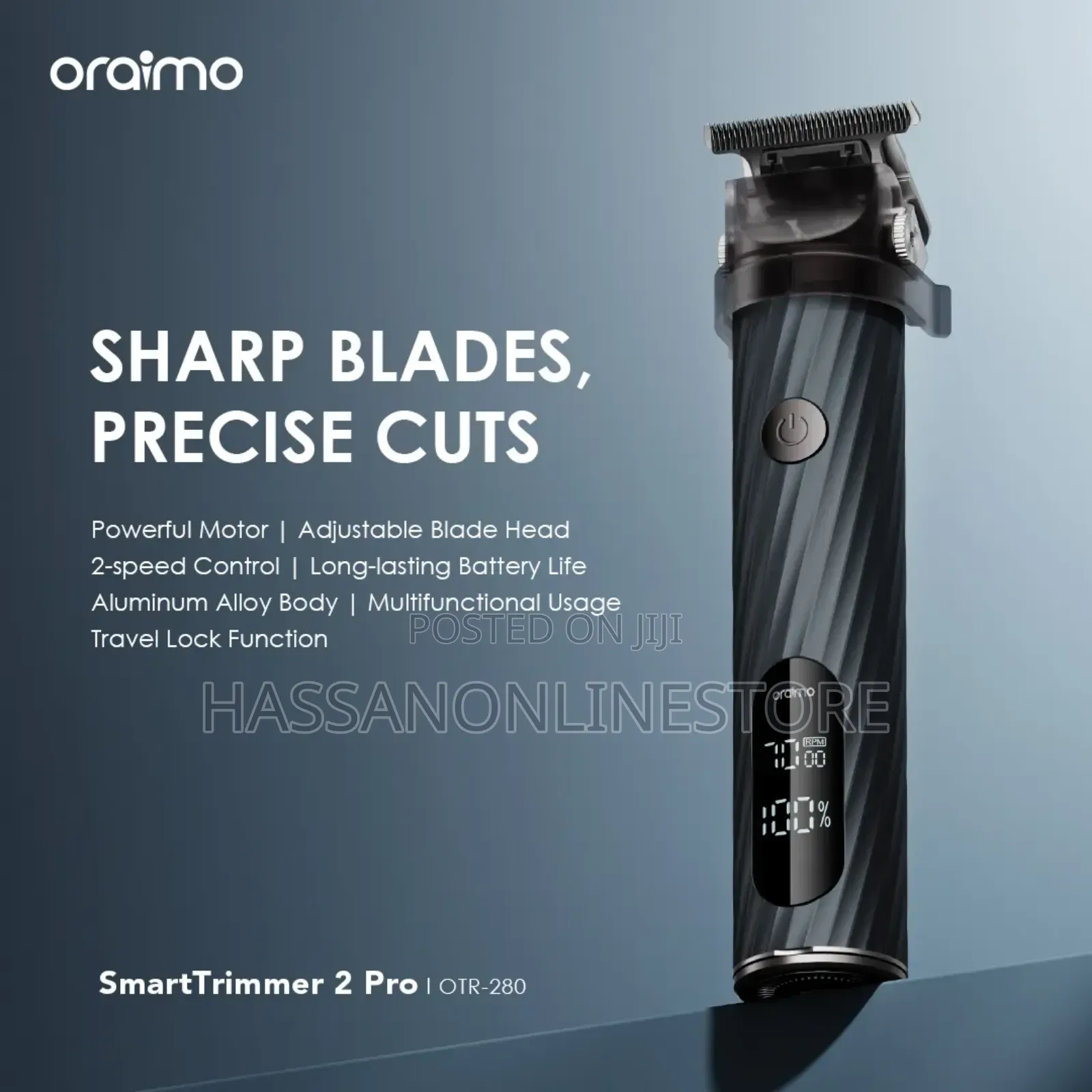 Oraimo Smarttrimmer 2 Pro 7000rpm Powerful Trimmer
