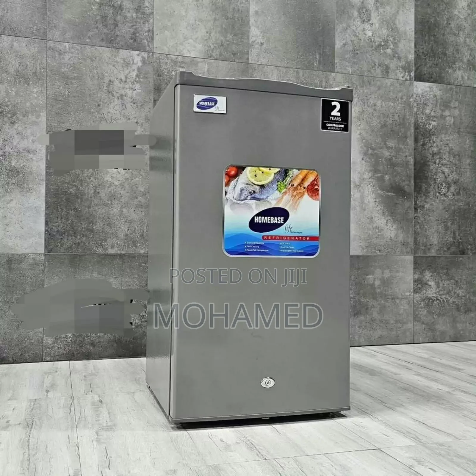 Homebase Single Door Fridge 90l