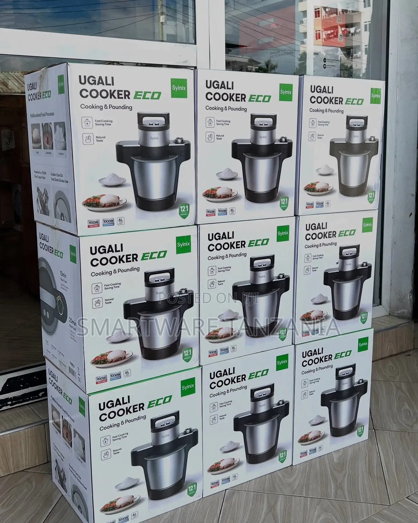 Synix Ugali Maker Eco -Cook Pound All in One Machine