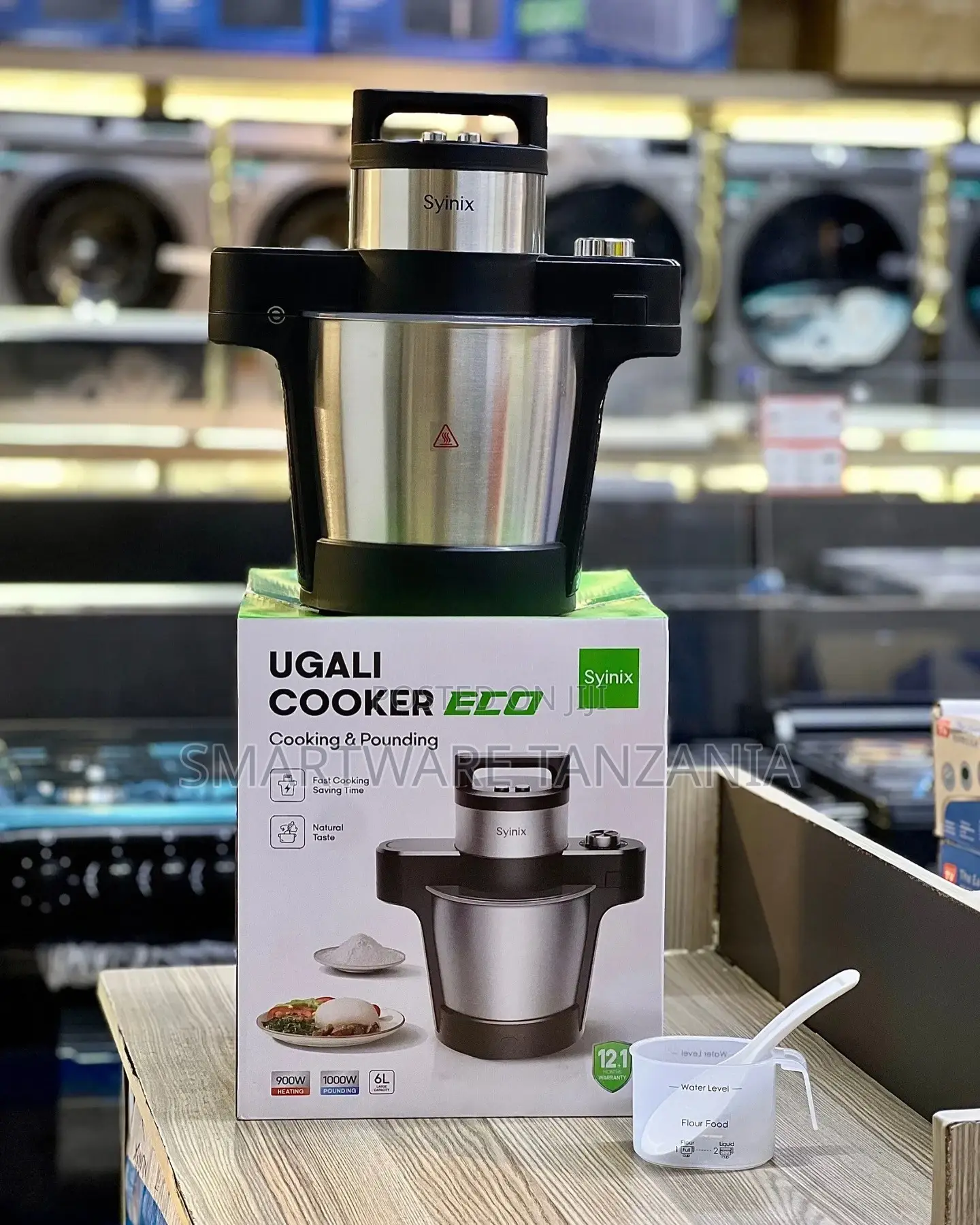 Syinix Automatic All Swallow Ugali Maker Pounding Machine