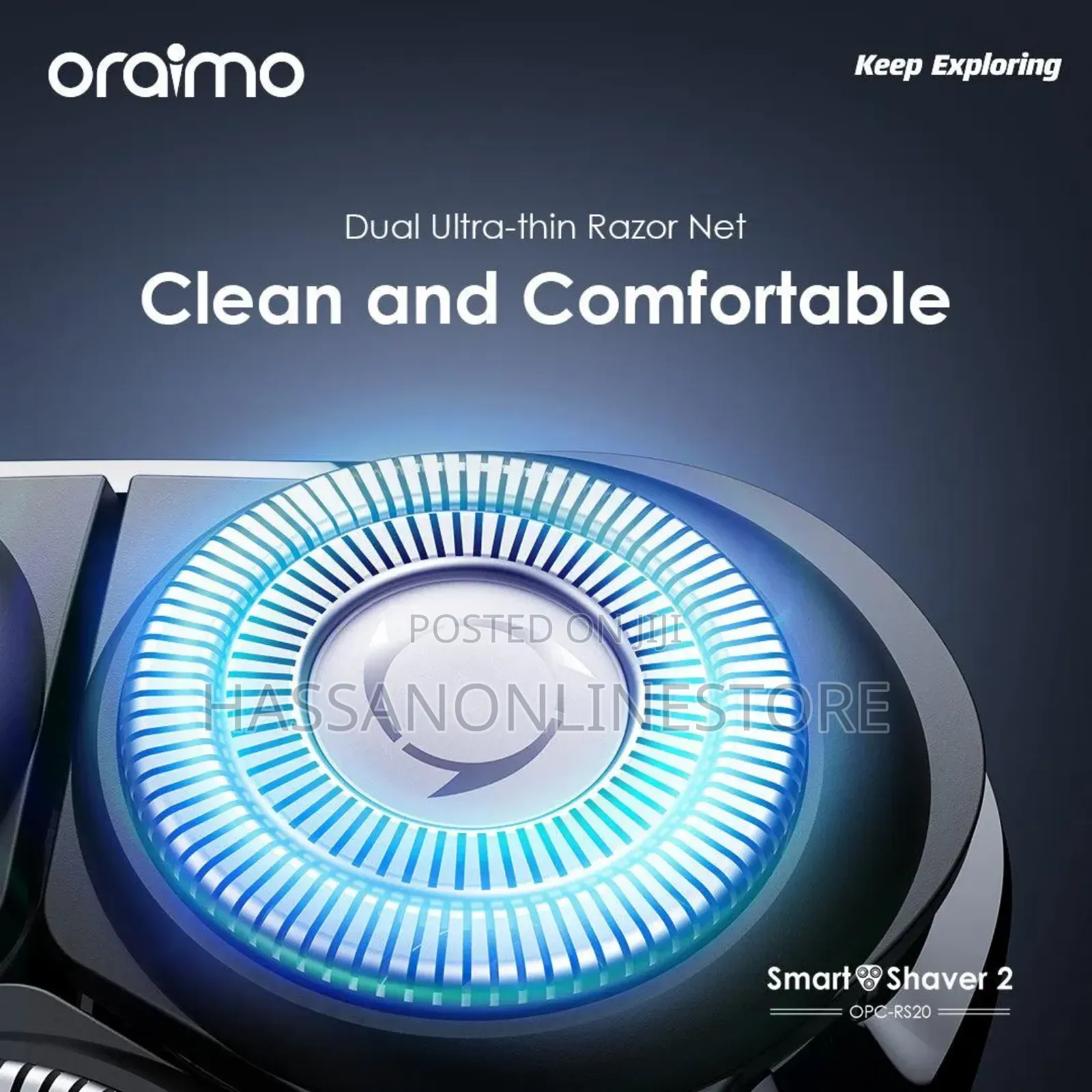 Oraimo Smart Shaver 2 Ipx7 Smoothness Shaver