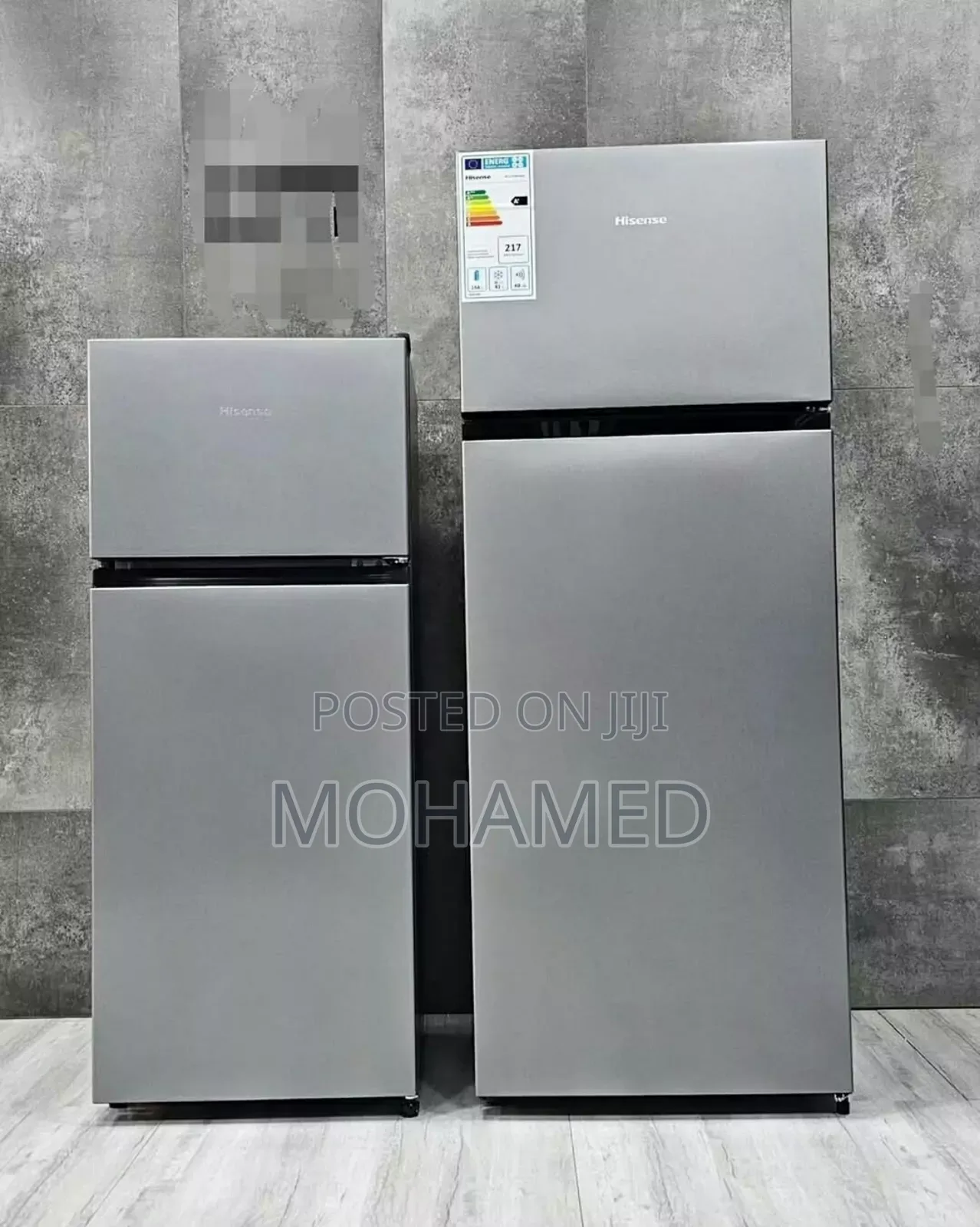 Hisense Double Door Fridge 132l 205l