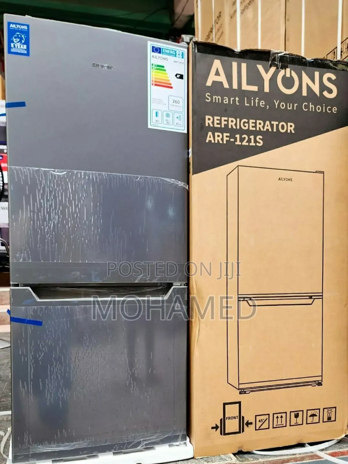 Ailyons Fridge 121lita Model Arf 121