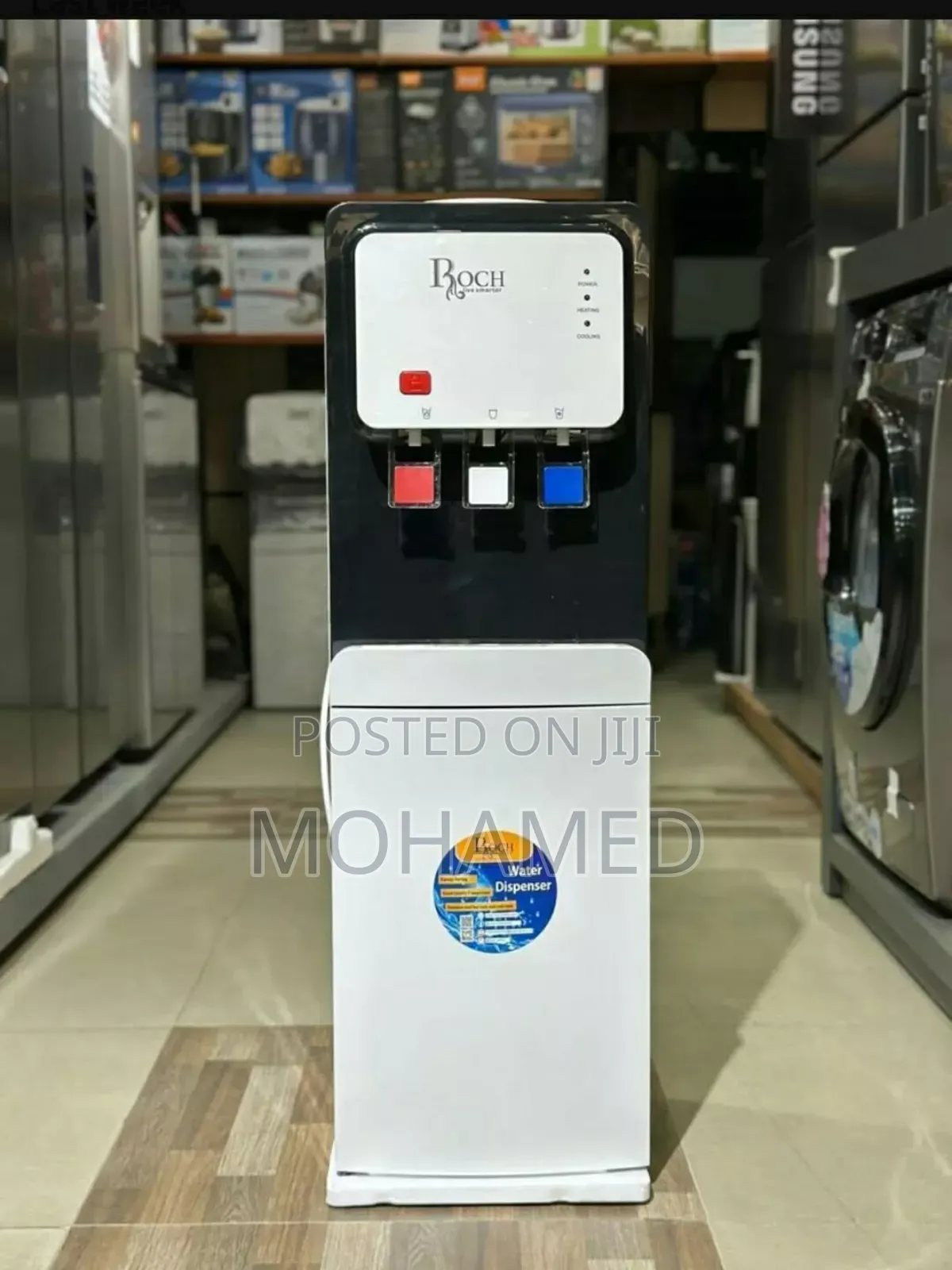 Roch Water Dispenser With Fridge